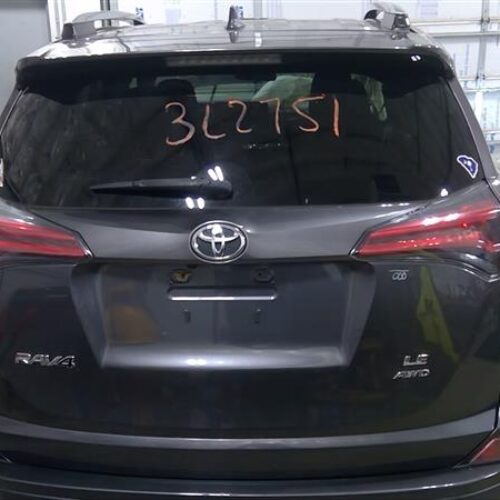 2018 TOYOTA RAV4 DECKLID TAILGATE – 1312229